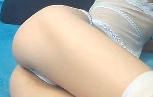 shy teen spreading legs and...