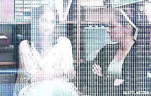 Jojo Kiss moans and gasps as she...