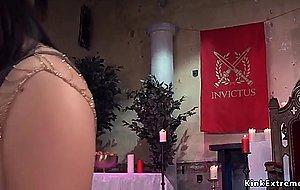 Busty milf anal bangs her concubine