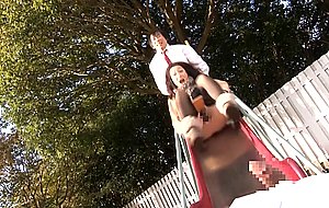 Happening fuck at the park slide