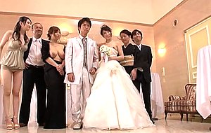 300px x 190px - Asian bride fucked at the wedding party HD porn - SEXTVX.COM