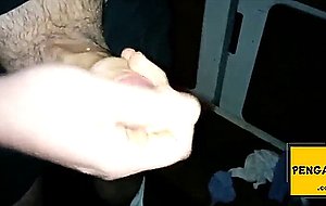 Using my own cum as lube 