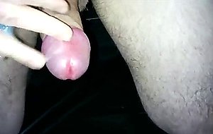 Using my own cum as lube  