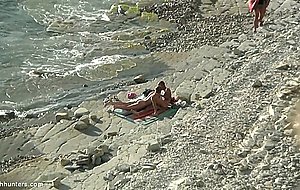 Amateur beach sex with sweet couple