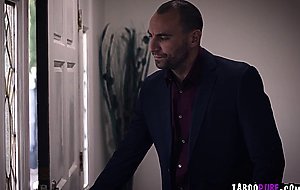 Aryana Amatista submits to her sadistic boss sexual desire
