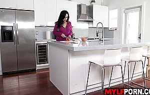 Seductive MILF Crystal Rush uses her sexy charm 