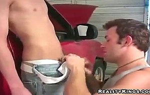 Tristan takes his friend out for some hot cock sukin ...