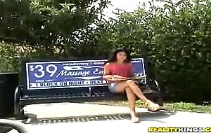 Beautiful big tits latina nina needed cash for books so ...