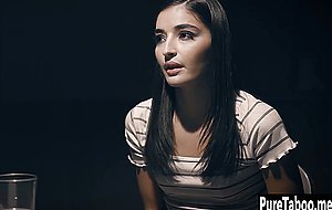 Small tits teen fucks so hard by a guy after blowjob