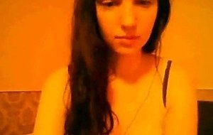 Teen shows her beautiful breasts on omegle