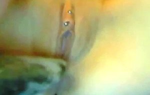 Cucumber vibrator and fingering