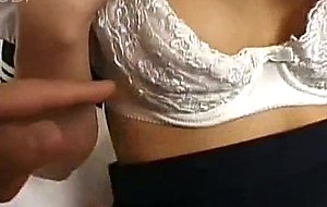 Cute asian gets finger and vibrator banged
