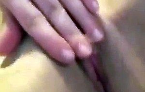 Pussy fingering in good view