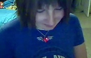 Teen showing tits an webcam