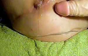 Amateur Tranny Toying Her Roomy Butt