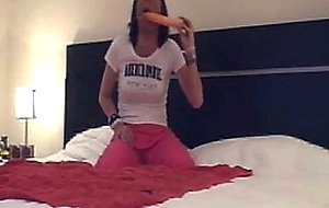 TS Erika Playing With A Wet Dildo