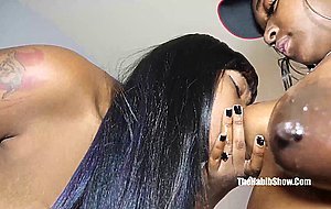 sexy teen blasian star lesbian candy rain chocolate dildo