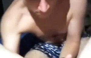 Fingering and licking her pussy