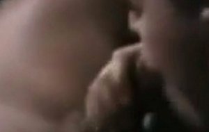 Hipster girl sucks a big cock in the drivers seat