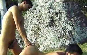 Public twink sex and facial