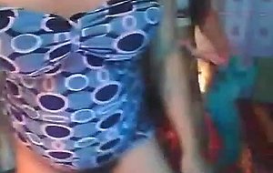 Beautiful Shemale Stroking Her Cock