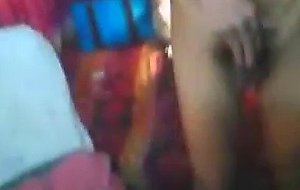 Beautiful Shemale Stroking Her Cock