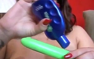 Nice bbw girl masturbiert mit dildo