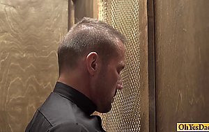 Twink ass rimmed by old priest and bareback fucked hard