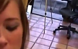 Teen eats her asian gf