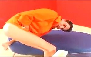 Cute boy Mark plays with some anal beads