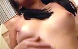 Young asian masturbation