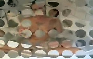 Video of his naked wife in my tub