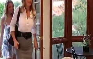 Teen gets picked up by a milf