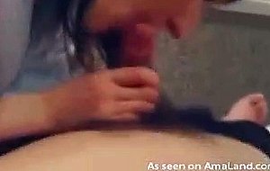 Video of a steamy Asian blowjob