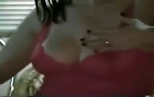 Video of a GF showing off her perfect tits
