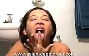 Asian deepthroating