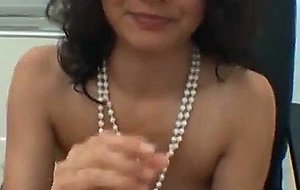 Glamour asian girl sucks and fucked