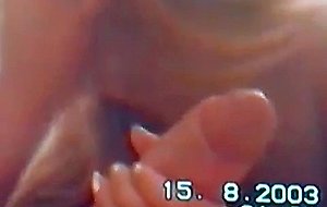 Blonde gives great bj