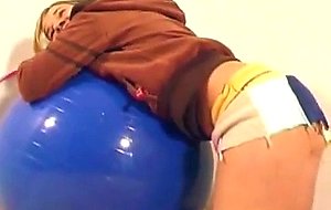 Why can't that exercise ball be my face?