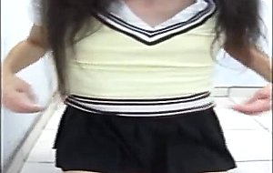 Teen tranny amateur solo style