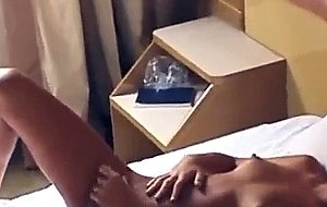 Dildo dancing in teen trannys ass after good wanking