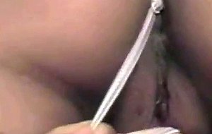 My wife's pussy masturbation clip