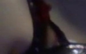 Amateur crossdresser dildoing on cam 2