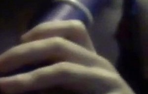 Amateur crossdresser dildoing on cam 2