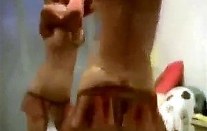 Hd two honey blondes stripping