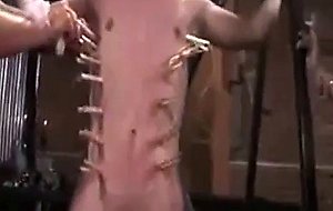 Wild sluts stripped a man during bondage