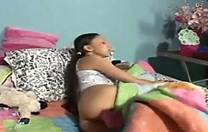 Cum for young brunette