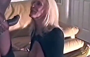 Mature wife fucks hung black man