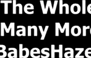 Watch real college teen sorority pledges