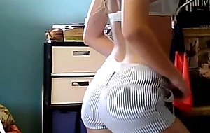 Webcam amateur tease tabbycat